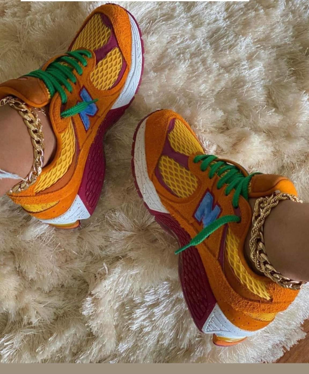 Passion Fruit nb sneakers